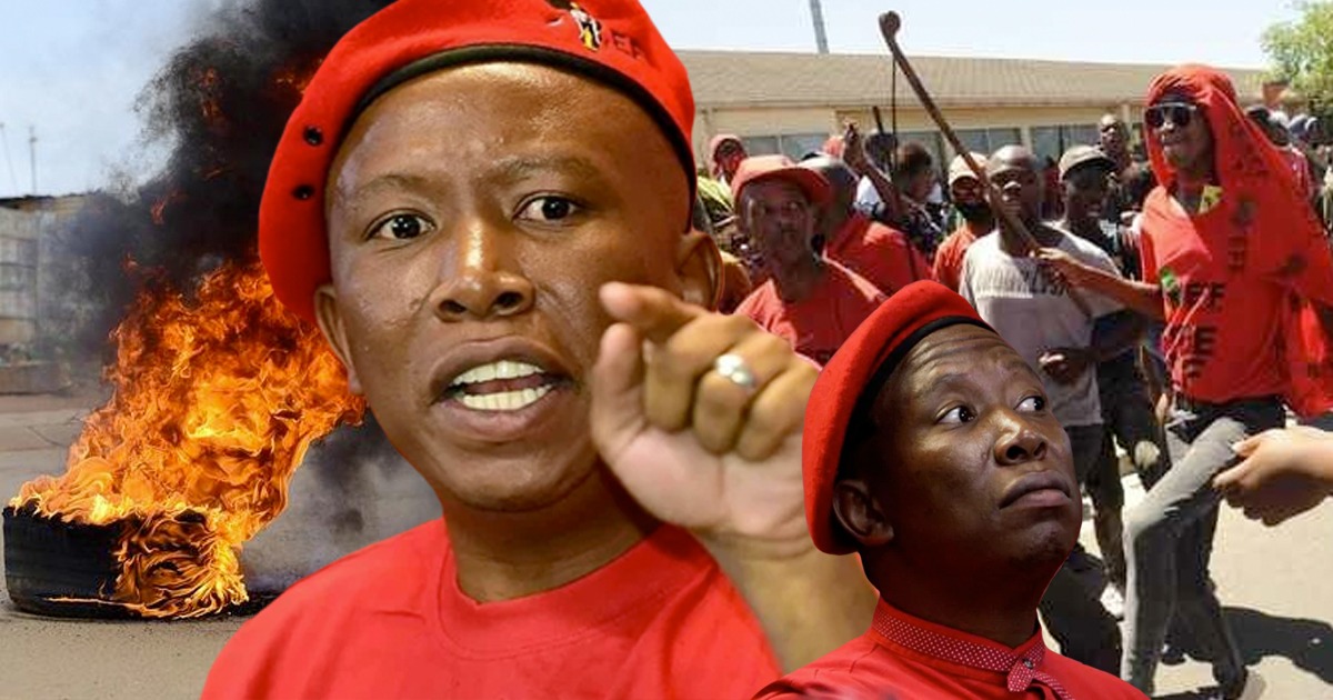Is The Eff Racist DA asks SAHRC to stop EFF’s racist march against Indians