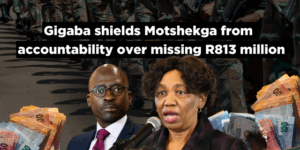 Gigaba shields Motshekga from accountability over missing R813 million