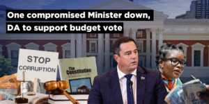 One Compromised Minister Down, The DA Will Keep Fighting for Clean Government