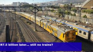 DA to inspect PRASA yards amid R7.5 billion train upgrade scandal