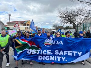 DA marks national Women’s Day with Gugulethu march for Justice, Safety, Dignity now!