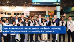Cape Town Airport border agents double in capacity, under DA-government partnership for delivery