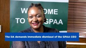 The DA demands immediate dismissal of the GPAA CEO