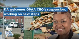 DA welcomes GPAA CEO’s suspension, working on next steps