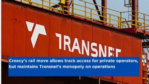 Creecy’s rail move allows track access for private operators, but maintains Transnet’s monopoly on operations