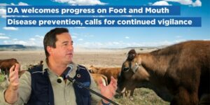 DA welcomes progress on Foot and Mouth Disease prevention, calls for continued vigilance