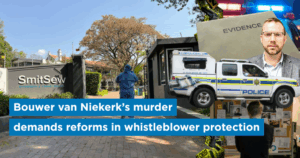 Bouwer van Niekerk’s murder demands reforms in whistleblower protection and better prosecutions