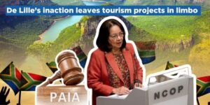 De Lille’s inaction leaves tourism projects in limbo