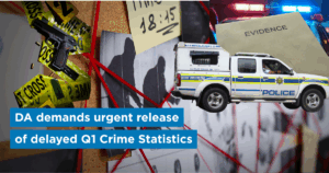 DA demands urgent release of delayed Q1 Crime Statistics