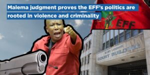 Malema judgment proves the EFF’s politics are rooted in violence and criminality