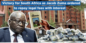 Victory for South Africa as Jacob Zuma ordered to repay legal fees with interest