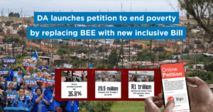 Join the DA, as we replace BEE for real economic inclusion for all