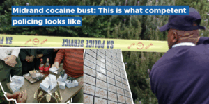 Midrand cocaine bust: This is what competent policing looks like