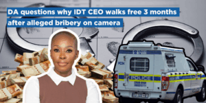 DA questions why IDT CEO walks free 3 months after alleged bribery on camera