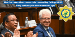 The DA takes the crime crisis caused by failing SAPS very seriously in the Western Cape