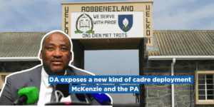 DA exposes a new kind of cadre deployment from Gayton McKenzie and the PA