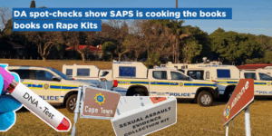 DA spot-checks show SAPS is cooking the books on Rape Kits