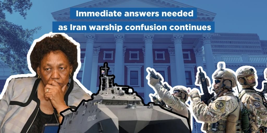Immediate answers needed as Iran warship confusion continues  www.da.org.za