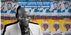 Minister Lamola must stand up for democracy in Uganda