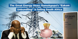 The Great Energy Hoax: Ramokgopa’s “Eskom Unbundling” is failing South African