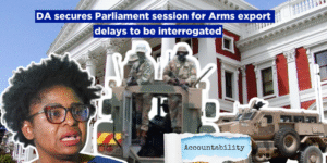 DA secures Parliament session for Arms export delays to be interrogated