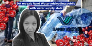 DA reveals Rand Water misleading public with water supply stats
