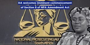 DA welcomes imminent commencement of Section 8 of NPA Amendment Act