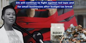 DA will continue to fight against red tape and for small businesses after budget tax break