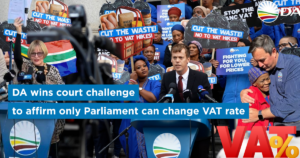DA wins court challenge to affirm only Parliament can change VAT rate