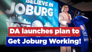 Zille launches Joburg campaign pledges