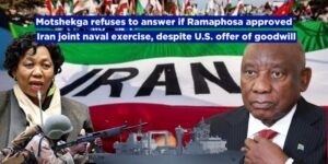 Motshekga refuses to answer if Ramaphosa approved Iran joint naval exercise, despite U.S. offer of goodwill