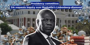 Presidency committee: DA requests inquiry over Mashatile’s Liebenberg-diamond