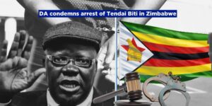 DA condemns arrest of Tendai Biti in Zimbabwe