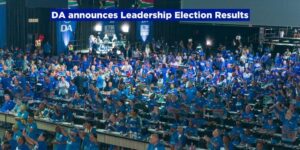DA announces Leadership Election Results
