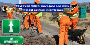 EPWP can deliver more jobs and skills without political interference