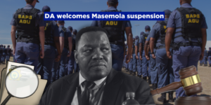 DA welcomes Masemola suspension