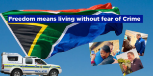 Freedom means living without fear of Crime