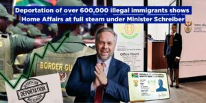 Deportation of over 600,000 illegal immigrants shows Home Affairs at full steam under Min Schreiber