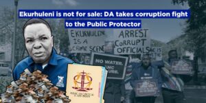 Ekurhuleni is not for sale: DA takes corruption fight to the Public Protector