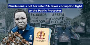 Ekurhuleni is not for sale: DA takes corruption fight to the Public Protector