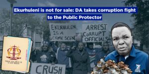 Ekurhuleni is not for sale: DA takes corruption fight to the Public Protector