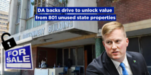 DA backs drive to unlock value from 801 unused state properties