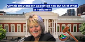 Glynnis Breytenbach appointed new DA Chief Whip in Parliament