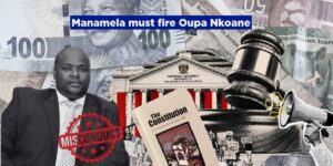 Manamela must fire Oupa Nkoane