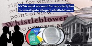 NYDA must account for reported plan to investigate alleged whistleblowers