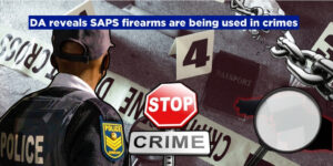 DA reveals SAPS firearms are being used in crimes