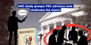 ANC study groups: PSC advisory note vindicates DA stance