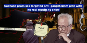 Cachalia promises targeted anti-gangsterism plan with no real results to show