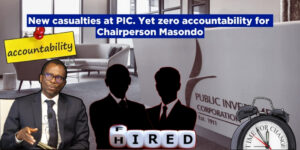 New casualties at PIC. Yet zero accountability for Chairperson Masondo