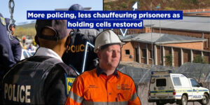 More policing, less chauffeuring prisoners as holding cells restored
